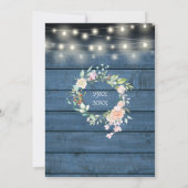 50周年記念ブルーフローラ素朴ストリングライト セーブザデート (裏面)