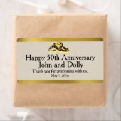 50周年記念ミニワインラベル ラベル (インサイチュ)