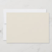 50周年記念モダンの招待結婚写真2 招待状 (裏面)