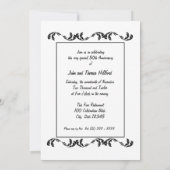 50周年記念ヴィンテージカー 招待状 (裏面)