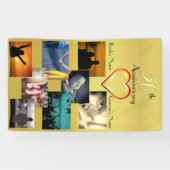 50周年記念写真コラージュアイディア 横断幕 (横)