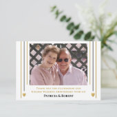 50周年記念写真ゴールデン結婚ズ サンキューカード (スタンド正面)