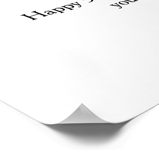 50周年記念写真パーソナライズされたコラージュのポスター ポスター (角)