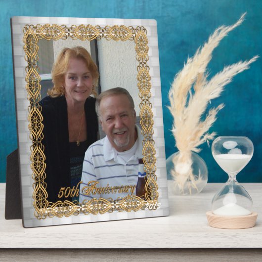 50周年記念写真プラーク フォトプラーク (側面)