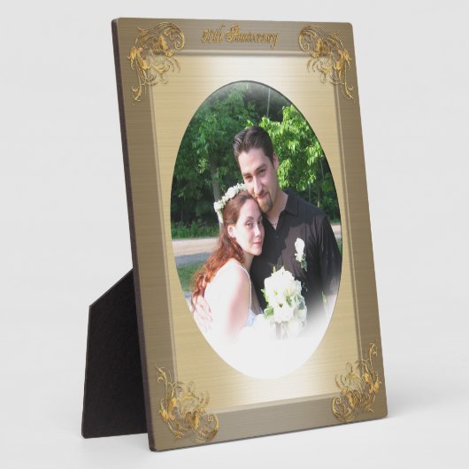 50周年記念写真プラーク フォトプラーク (側面)