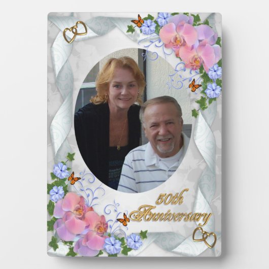 50周年記念写真プラーク フォトプラーク (正面)