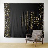 50周年記念写真結婚ブース背景 タペストリー (インサイチュ(横))