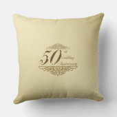 50周年記念写真結婚装飾用クッション クッション (裏面)