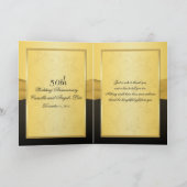 50周年記念参加ハートサンキューカード サンキューカード (内部)