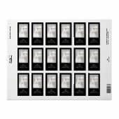 50周年記念差出人住所ラベル ラベル (フルシート)