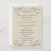 50周年記念巻華美物招待状 招待状 (正面)