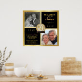 50周年記念広場ポスター – 2枚の写真 ポスター (キッチン)