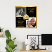 50周年記念広場ポスター – 2枚の写真 ポスター (ホームオフィス)