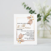 50周年記念招待状グリーンリー結婚ズ・アニ シーズンポストカード (スタンド正面)