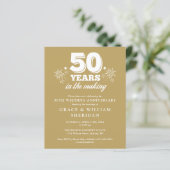 50周年記念招待状 (スタンド正面)