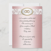 50周年記念招待状 伝統的 招待状 (裏面)