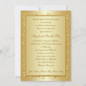 50周年記念招待状 招待状 (裏面)