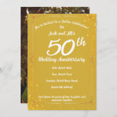 50周年記念招待状 招待状 (正面/裏面)