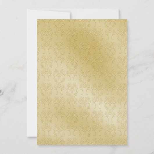 50周年記念招待状 招待状 (裏面)