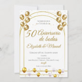50周年記念招待状 招待状 (正面)