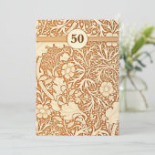 50周年記念日 招待状 (スタンド正面)