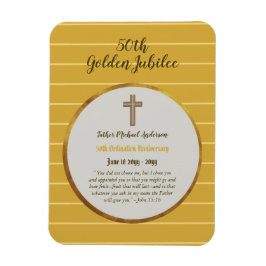 50周年記念祭司黄金ジュビリー マグネット