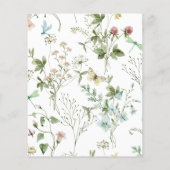 50周年記念素朴招待状 (裏面)