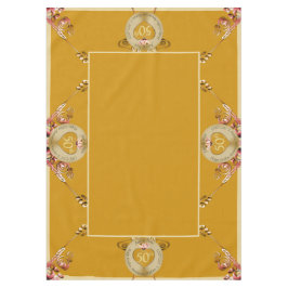 50周年記念結婚のテーブルクロス テーブルクロス