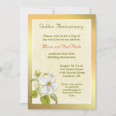 50周年記念結婚の招待状 招待状 (正面)