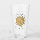 50周年記念結婚ガラス タンブラーグラス (裏面)