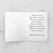 50周年記念結婚グリーティングカード カード (内部)