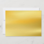 50周年記念結婚グリーンリー金箔写真 セーブザデート (裏面)