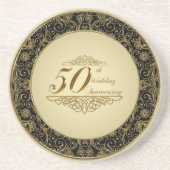50周年記念結婚コースター コースター (正面)
