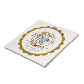 50周年記念結婚タイル タイル (側面)