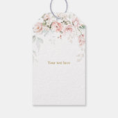 50周年記念結婚バラハートギフトラベル ギフトタグ (裏面)