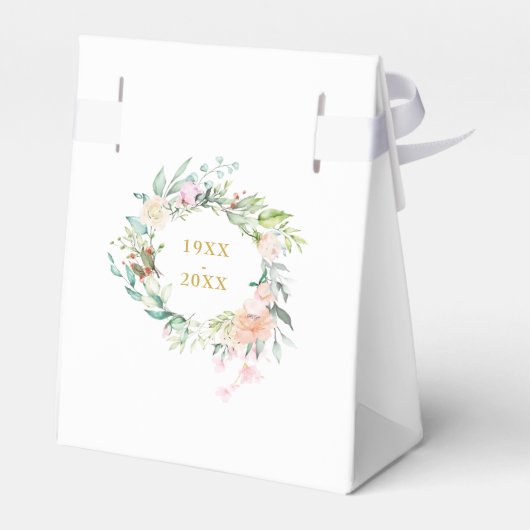 50周年記念結婚バラフローラ フェイバーボックス (裏面サイド)