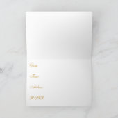 50周年記念結婚パーティーカード サンキューカード (内部)