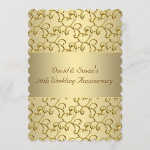 50周年記念結婚パーティー 招待状
