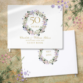 50周年記念結婚フローラガーランド ゲストブック