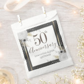 50周年記念結婚フローラ支援バッグ フェイバーバッグ (クリップ留めされた状態)