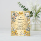 50周年記念結婚フローラ金ゴールド (スタンド正面)