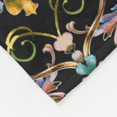 50周年記念結婚フローラ フリースブランケット (角)