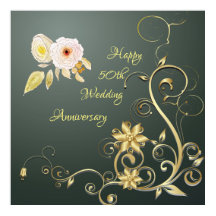 50周年記念結婚ポスター