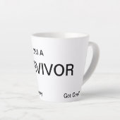 50周年記念結婚マグカップ カフェラテマグ (右アングル)