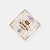 50周年記念結婚ヴィンテージ紙 スタンダードカクテルナプキン (角)