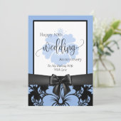 50周年記念結婚写真伝統的i 招待状 (スタンド正面)