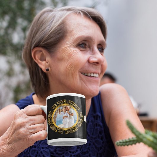 50周年記念結婚写真撮影日 コーヒーマグカップ