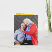 50周年記念結婚写真5 招待状 (裏面)