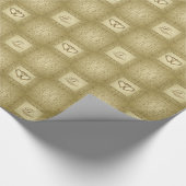 50周年記念結婚包装紙 ラッピングペーパー (角)