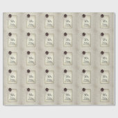 50周年記念結婚包装紙 ラッピングペーパー (フラット)